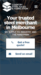 Mobile Screenshot of countrysteel.com.au